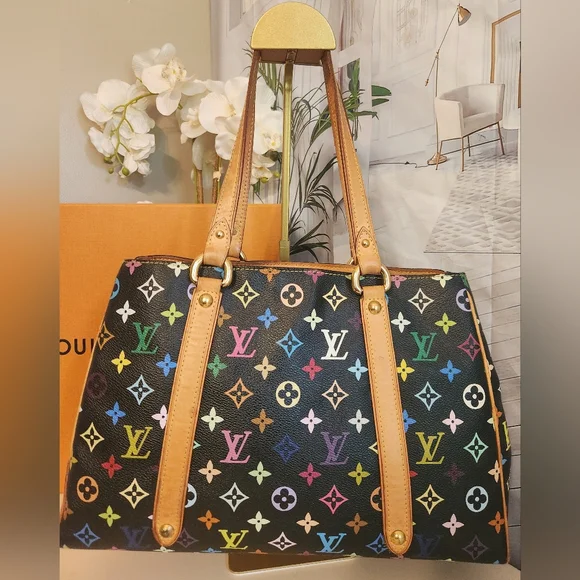 COA! Louis Vuitton Monogram Multicolor Murakami  Aurelia MM - Picture 2 of 16